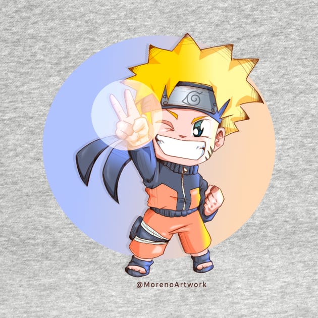 Anime Ninja Boy by MorenoArtwork